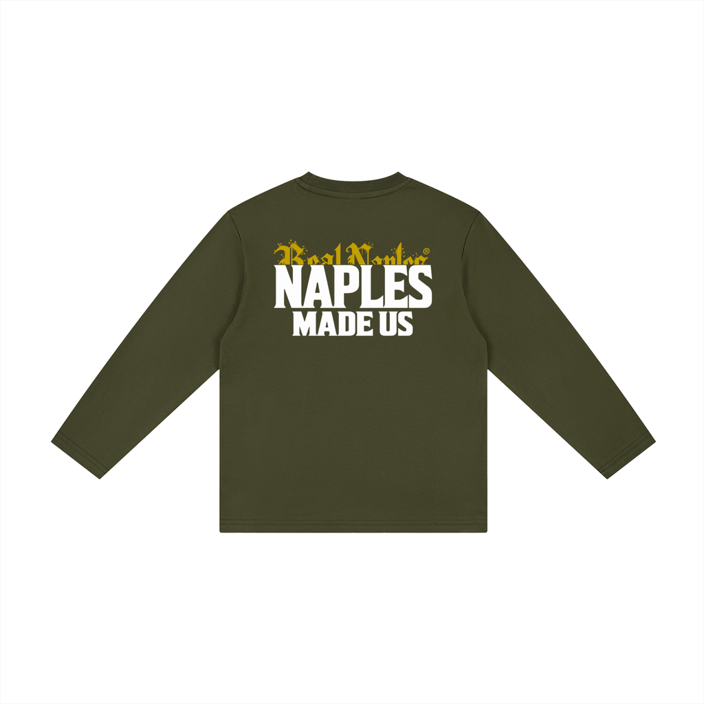 Kid's Drop Shoulder Long Sleeve T-Shirt