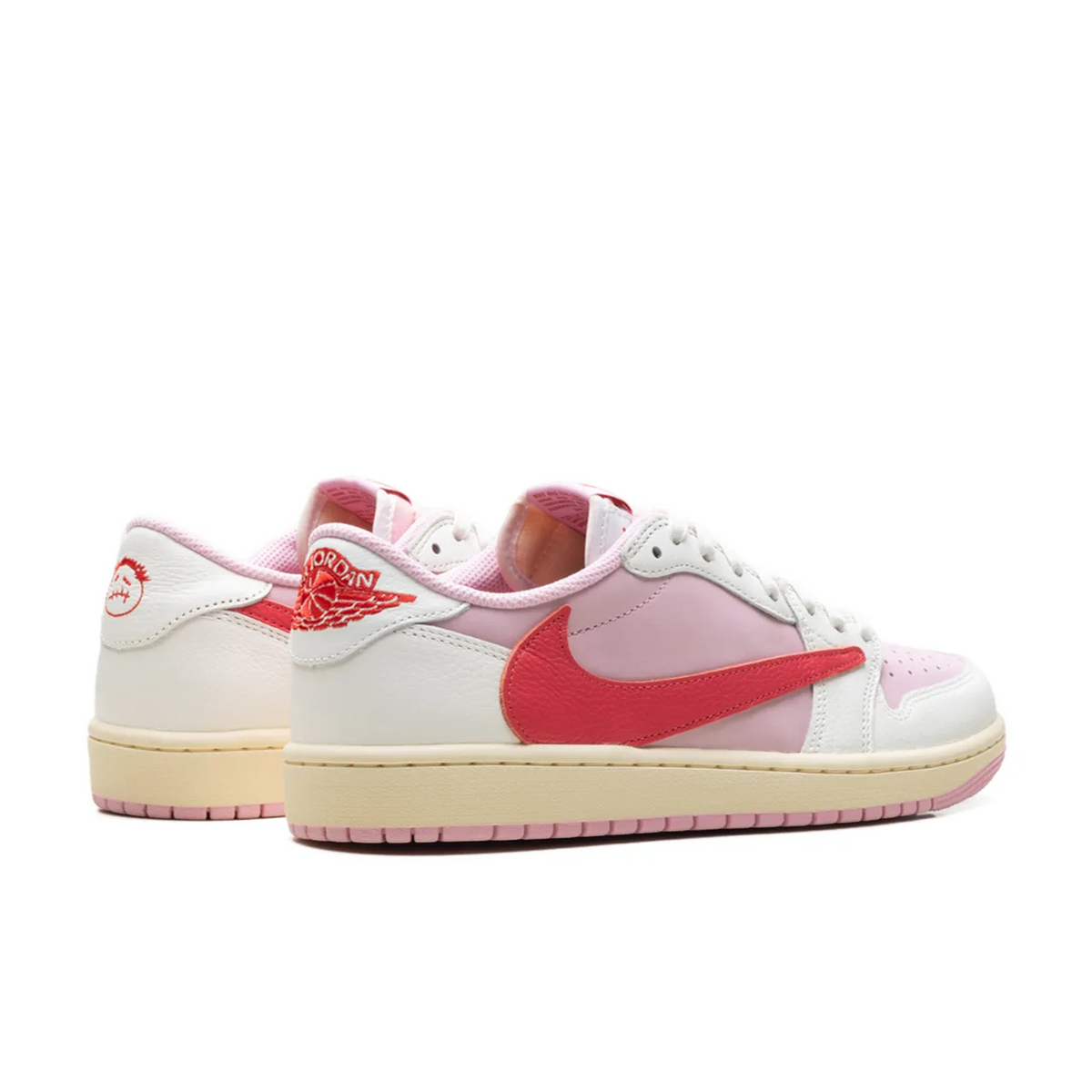 Jordan 1 Retro Low OG SP Travis Scott Sail Tropical Pink