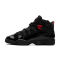 Jordan 6 Rings Black Anthracite Fire Red