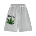 Pantaloncini unisex pesanti con bordi grezzi