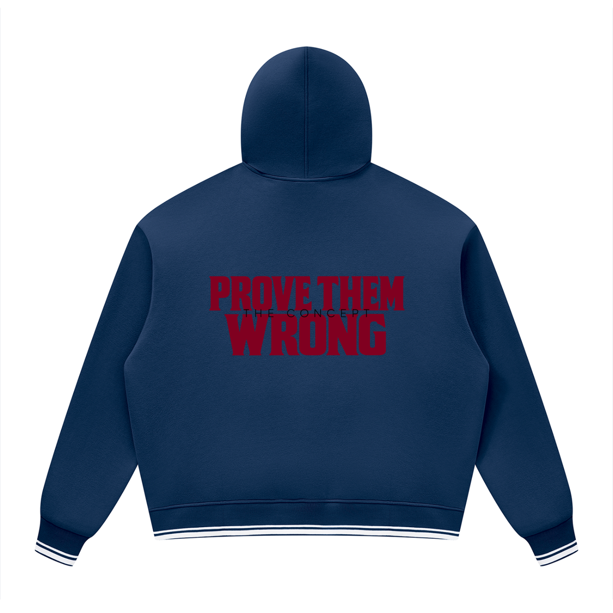 Felpa con cappuccio unisex oversize in pile con inserti a blocchi di colore