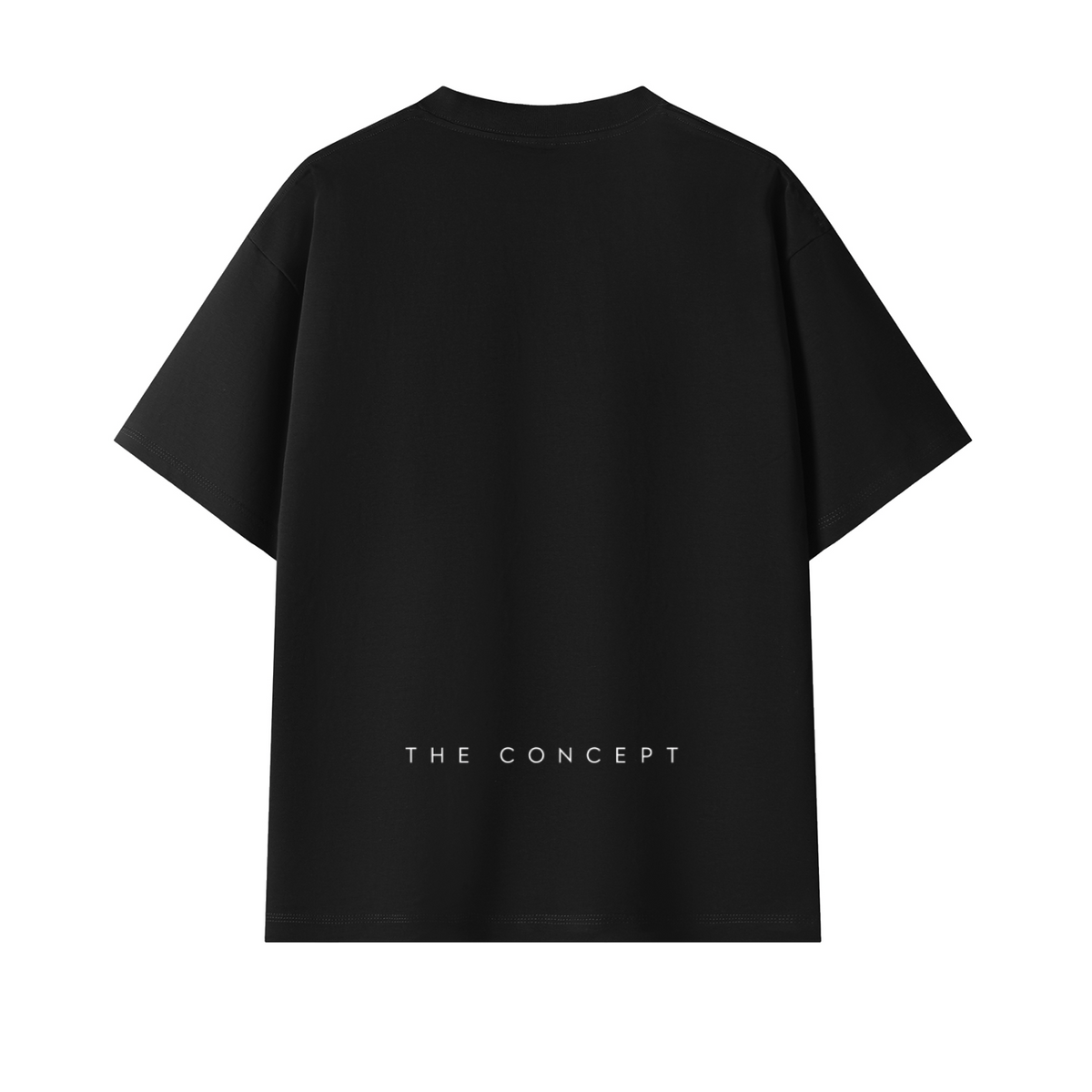t-shirt oversize nera cotone real naples con maxi stampa bocca rossetto 